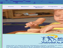 Tablet Screenshot of miamishoresmontessori.com